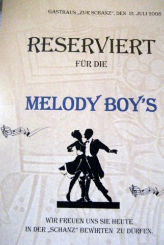 Les Melody Boy&#039;s en Autriche 2008